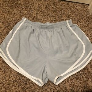 Grey Nike Track Shorts